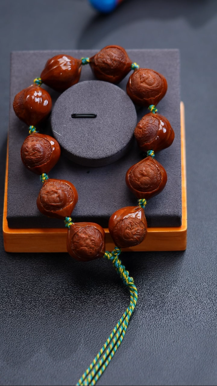 手串橄榄核小**儿九尾狐22