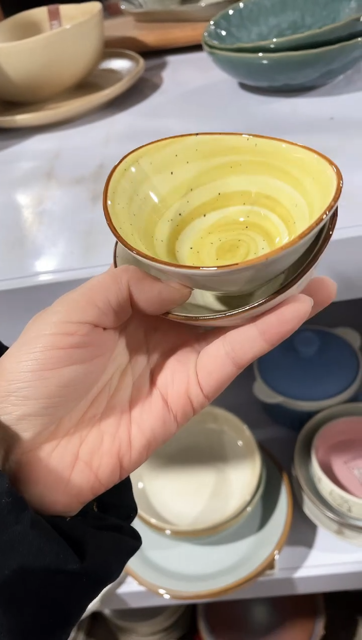 【闪购商品】碗微瑕（2件套）元宝味碟