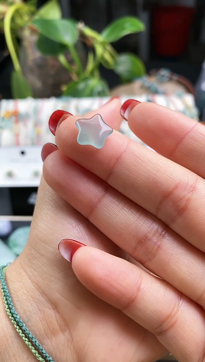 【闪购商品】翡翠戒指未镶嵌星星