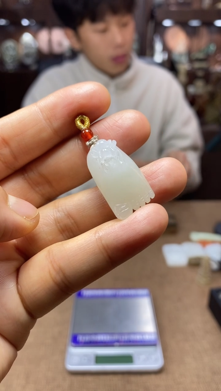 【闪购商品】和田玉颈饰未镶嵌挂件