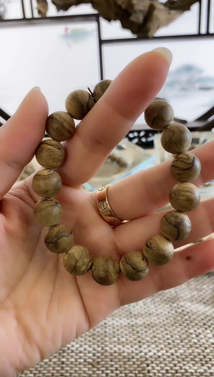 【闪购商品】沉香手串密支那陈年老料13MM手串