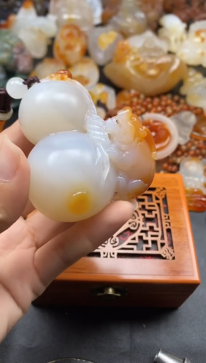 未镶嵌1玛瑙/玉髓大*ll