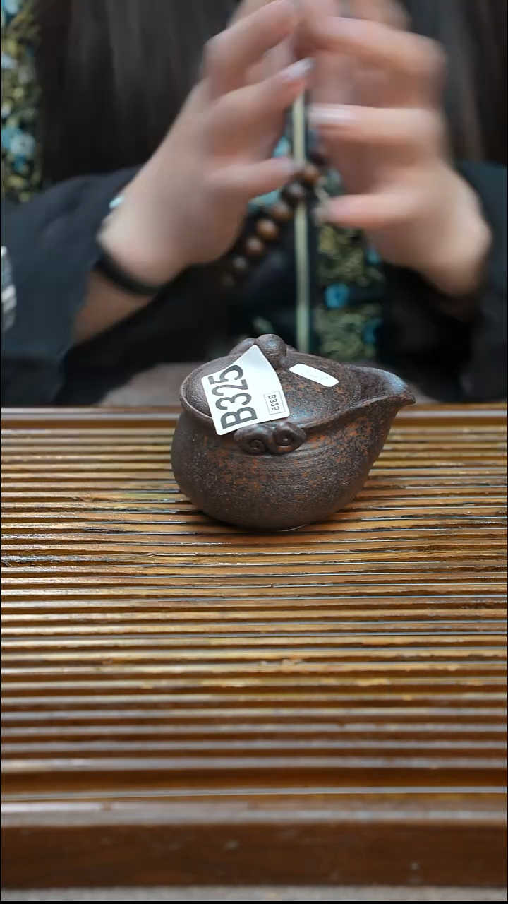 手工土陶茶具每只不一样