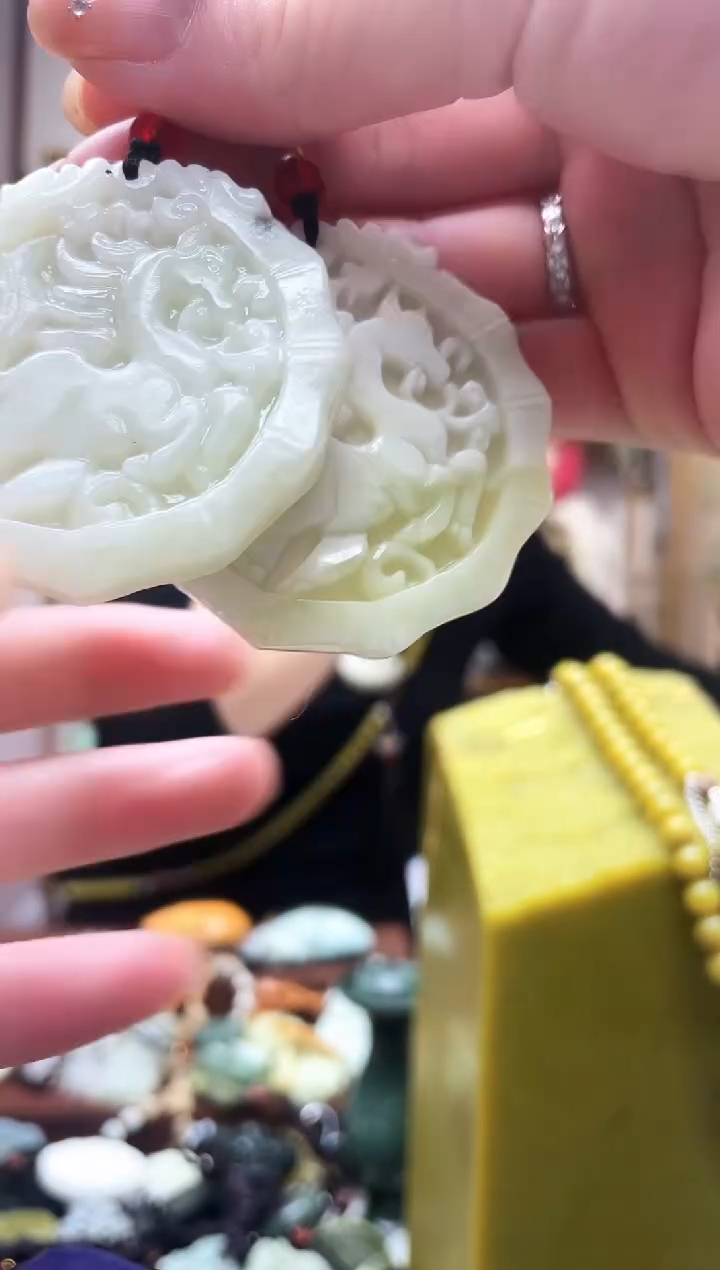 未镶嵌岫玉吊坠·多样性发货 拍一发一