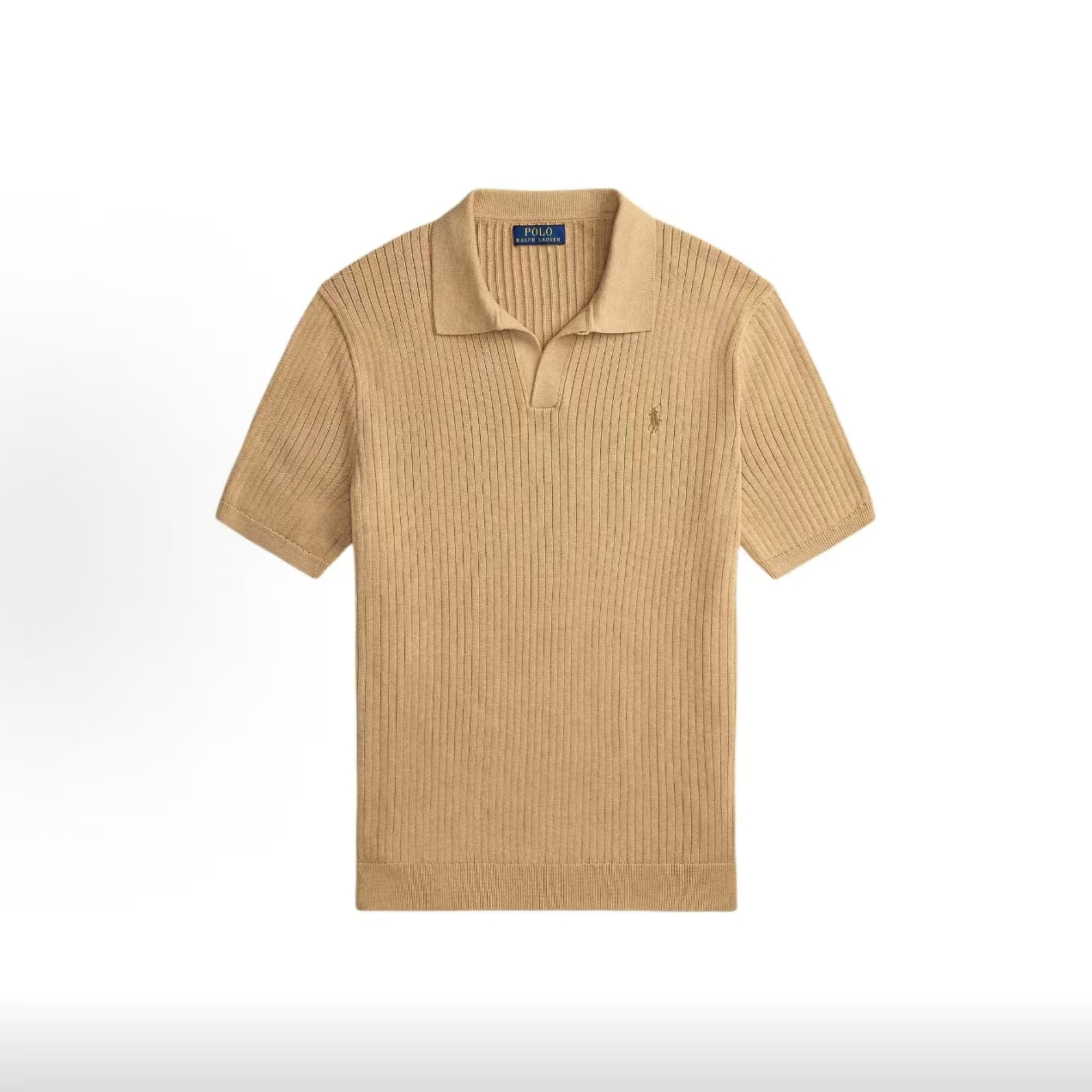 Ralph Lauren拉夫劳伦 单领扣条纹短袖Polo