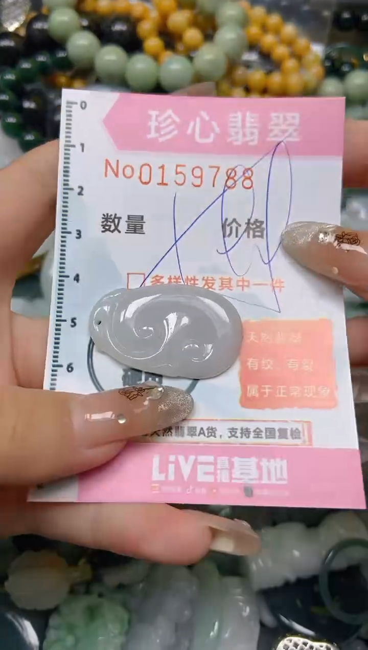 【闪购商品】翡翠颈饰未镶嵌闪购0159788多样性发其一