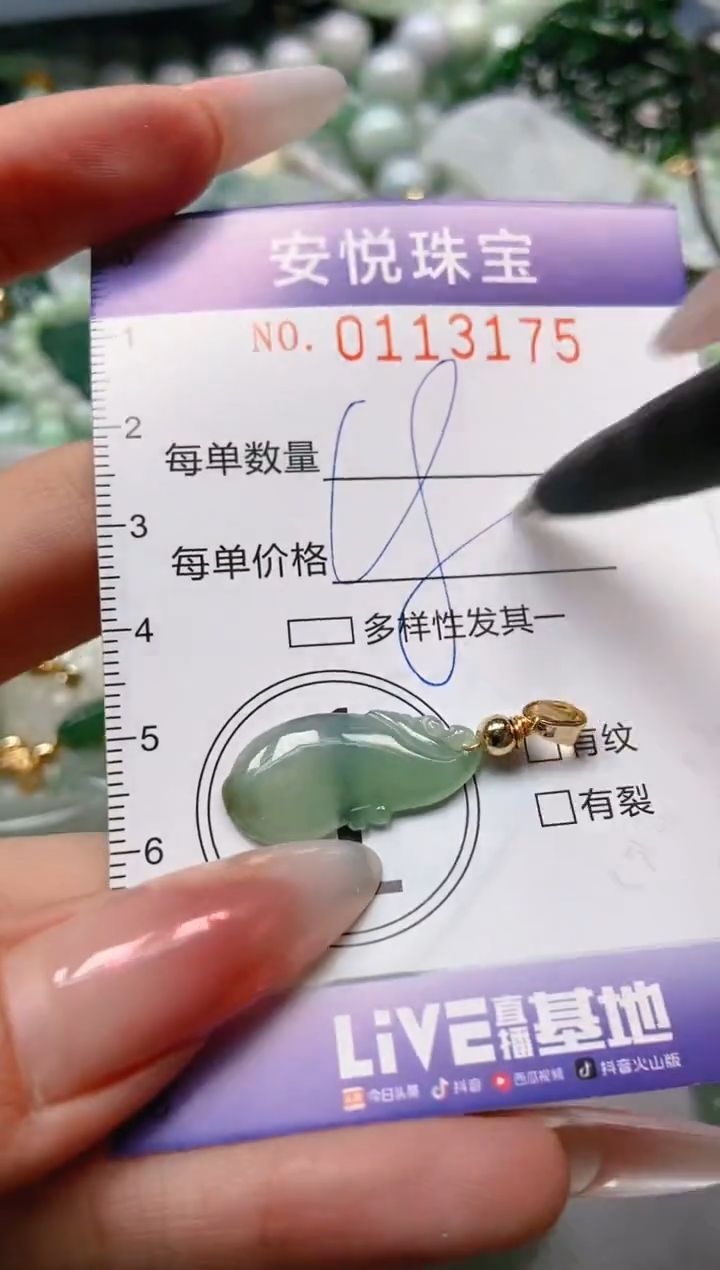 【闪购商品】翡翠颈饰未镶嵌闪购0113175