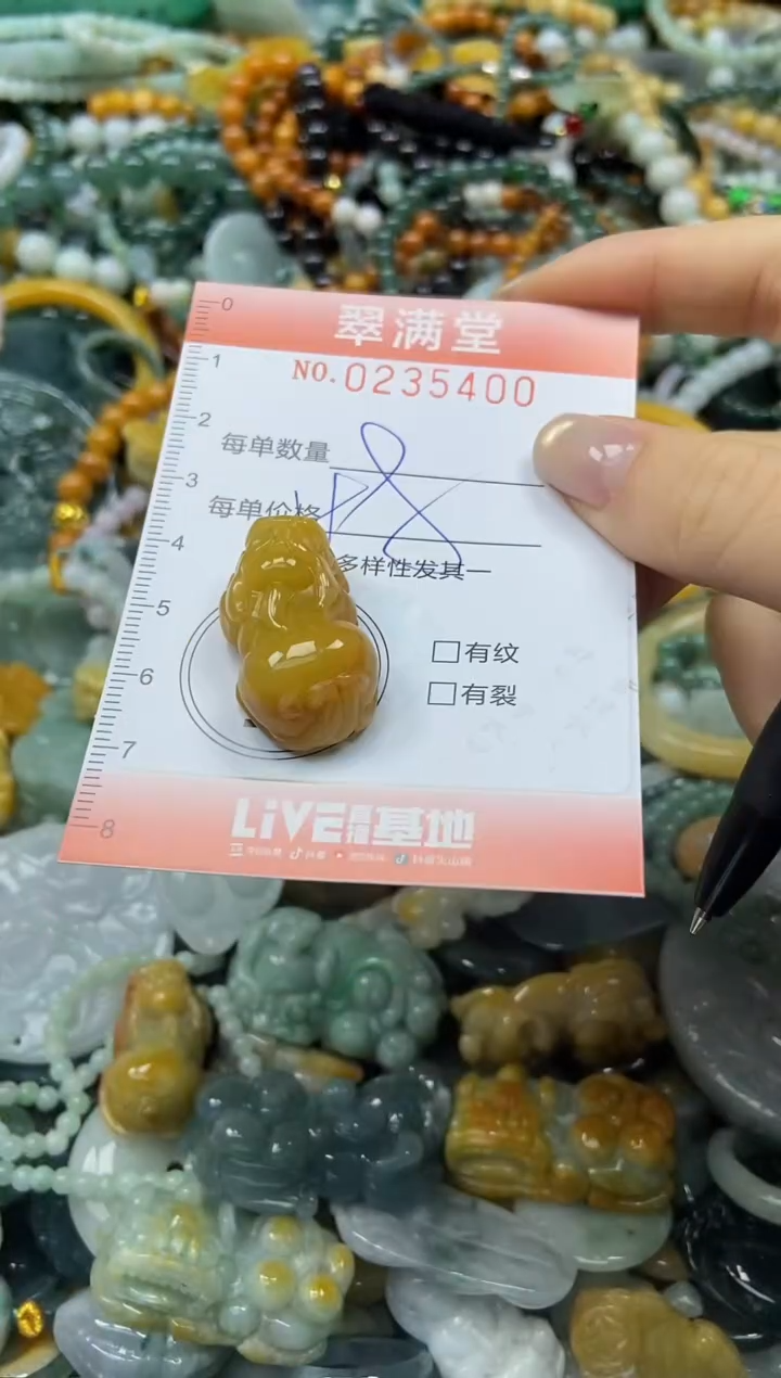 颈饰未镶嵌翡翠闪购0235400