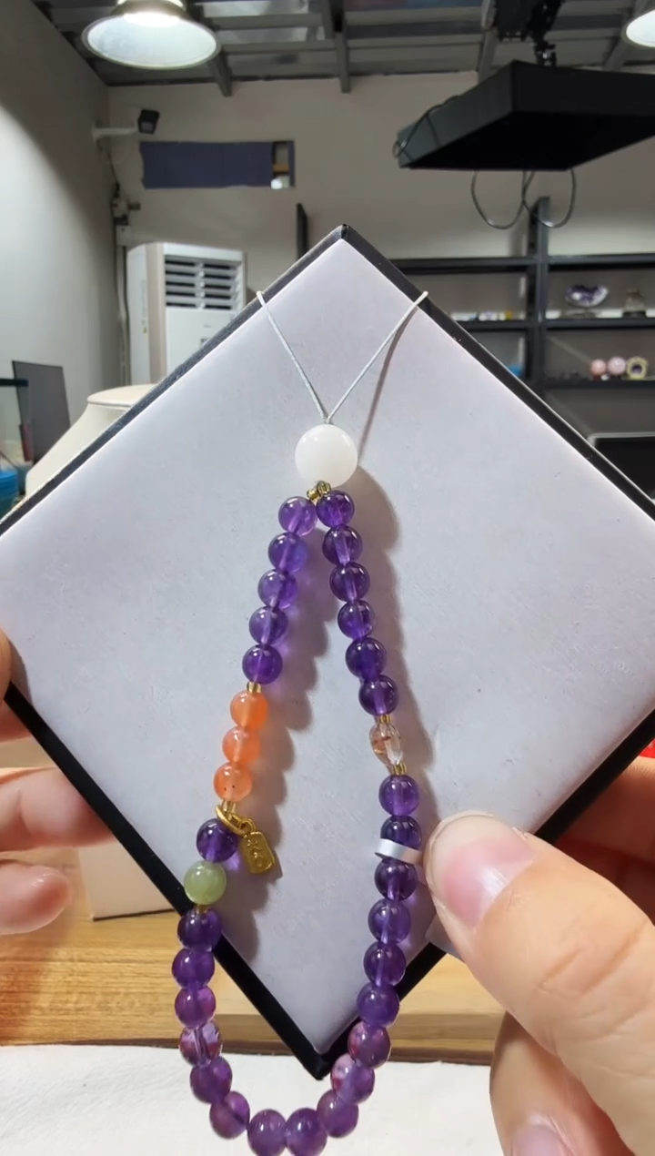 未镶嵌珠宝半成品水晶优0192 约6mm