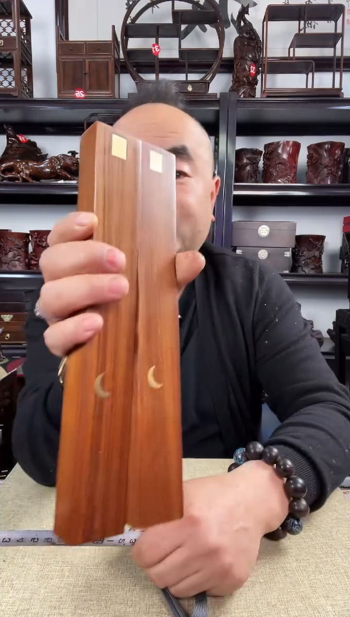 木老李红木工艺品镇尺