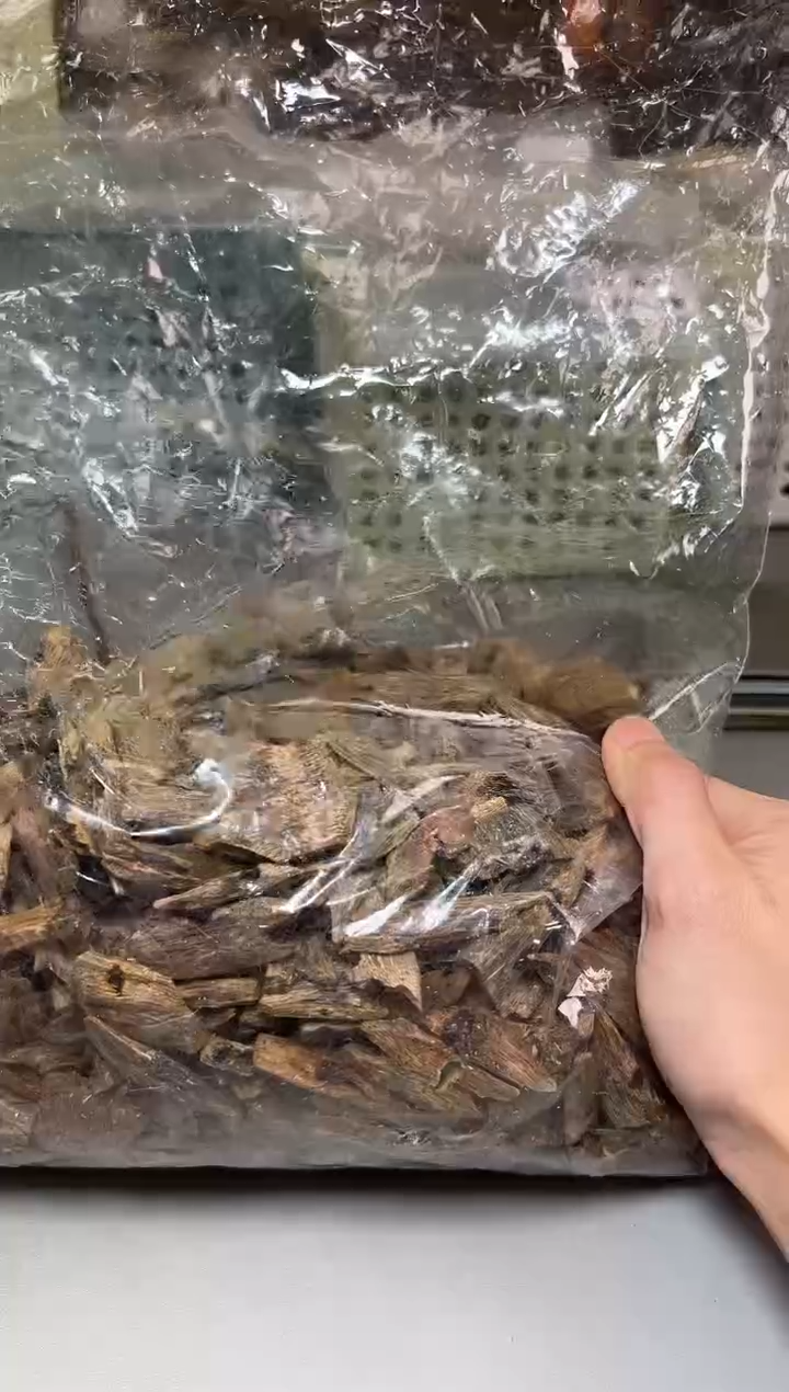 沉香沉香碎屑张勺子高油熏香块料100克