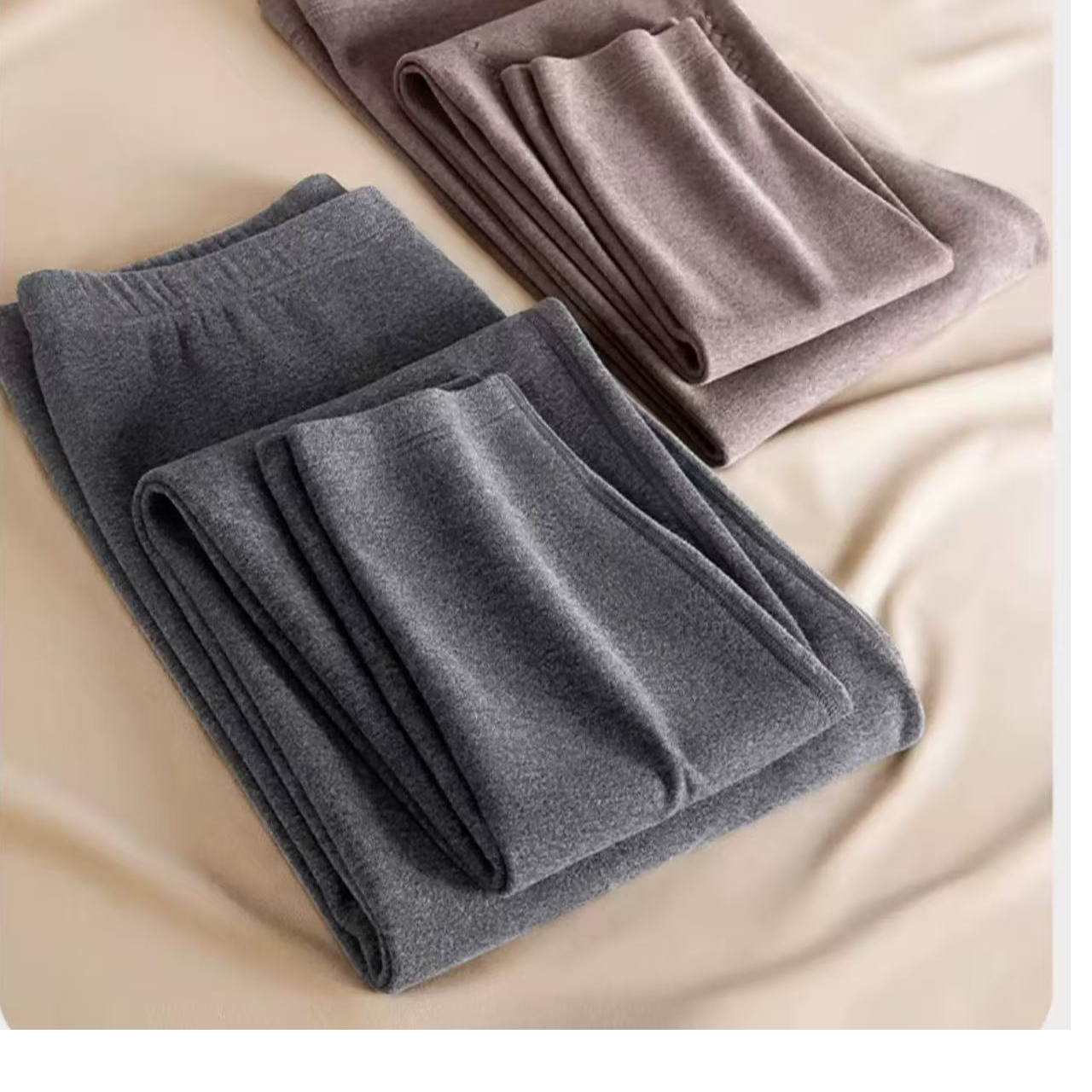 男女士磨毛棉莱卡打底秋裤内衣百搭舒适秋款冬款49269B/46271B