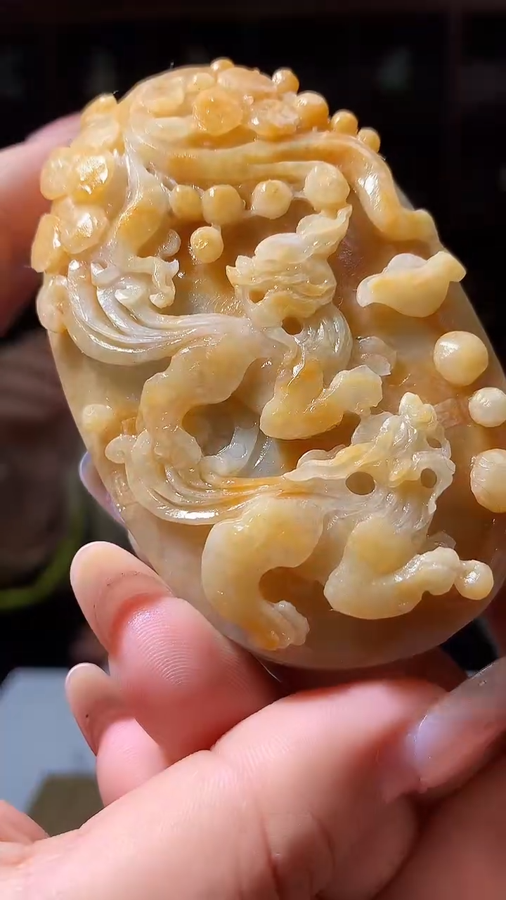 【闪购商品】定制翡翠未镶嵌1088xx-毛货挂件18