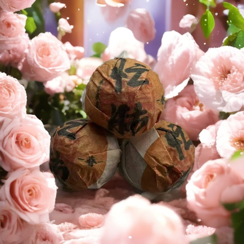 【忙肺龙珠】普洱生茶紧压茶【一颗6-8克】