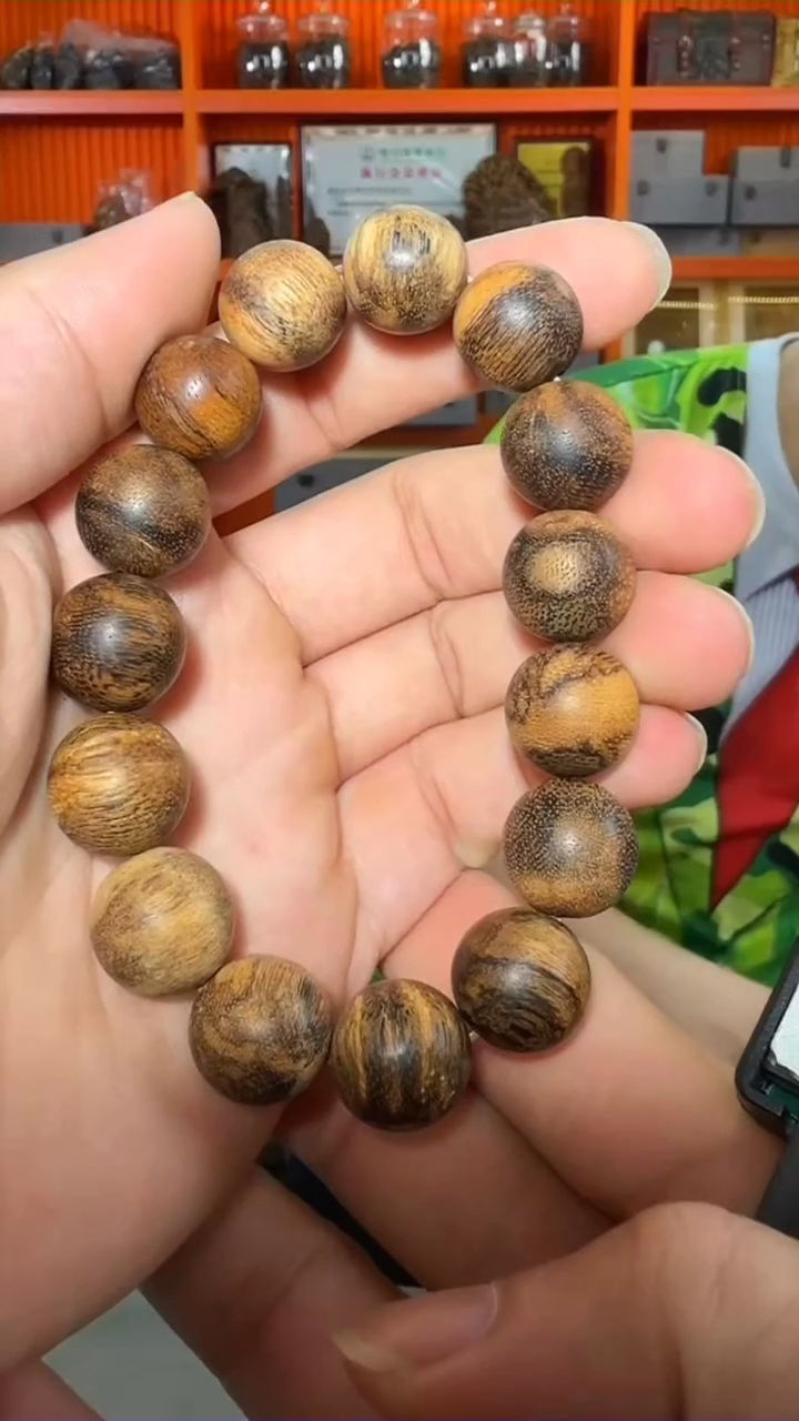 手串沉香69号单圈1.5多样性发一