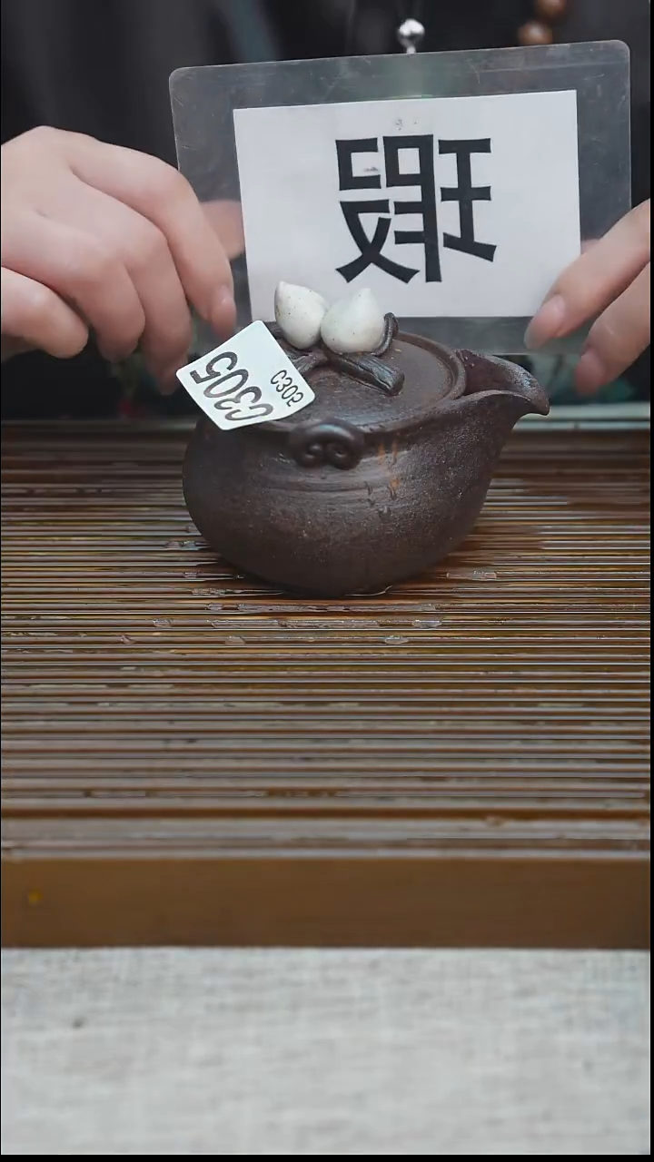 纯手工粗陶茶具每一只不一样