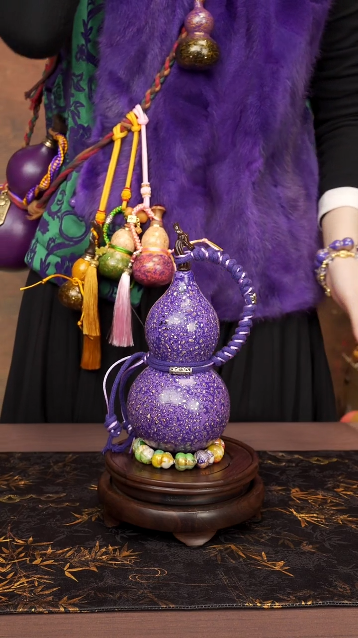 478 --高端工艺大漆酒葫芦--238