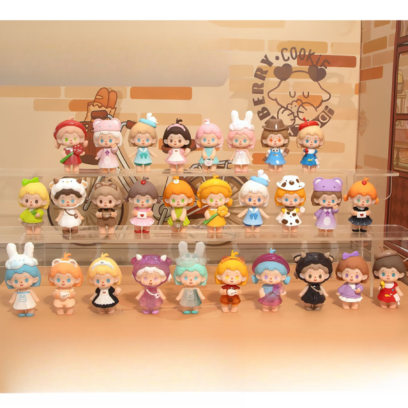 拆盒（后五找最大数）Mia米亚生活日记萌粒系列盲盒