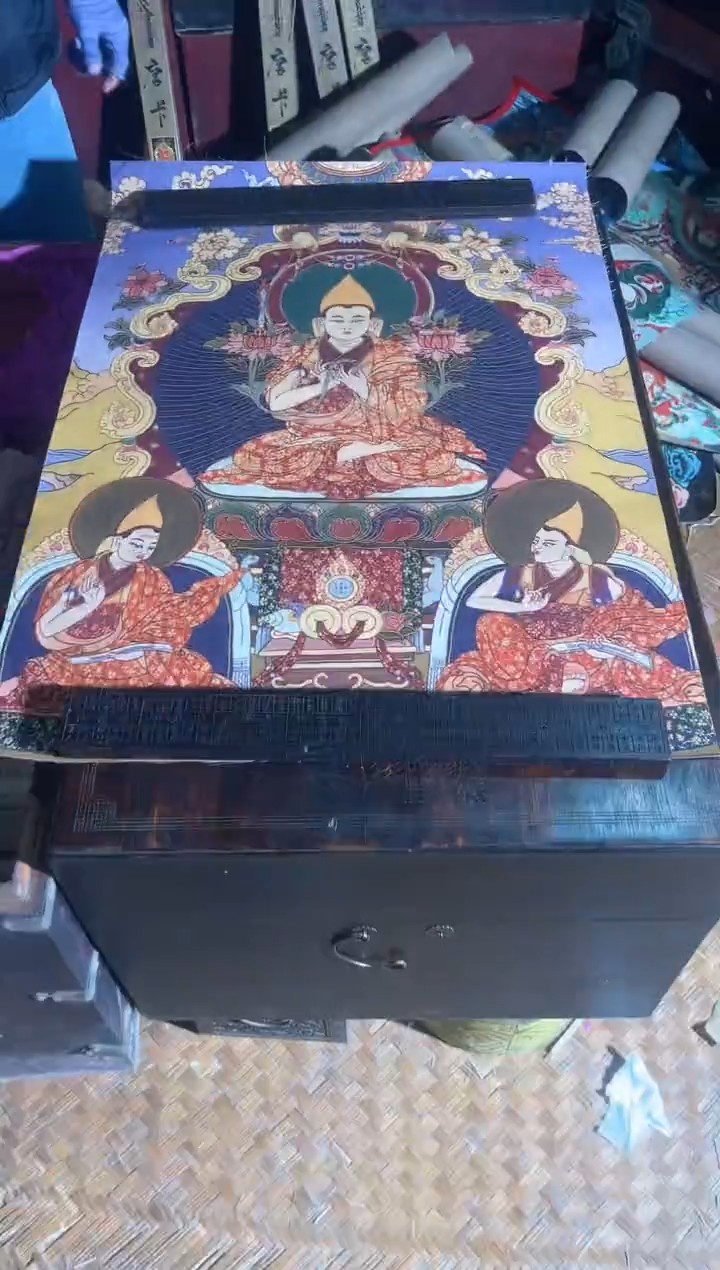 卷轴画旭子唐卡tk160