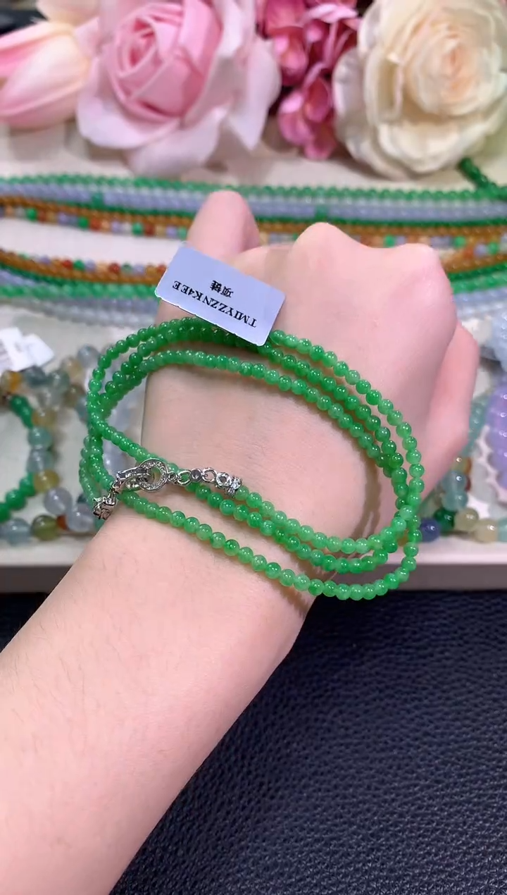 项链未镶嵌翡翠冬日珠宝E121