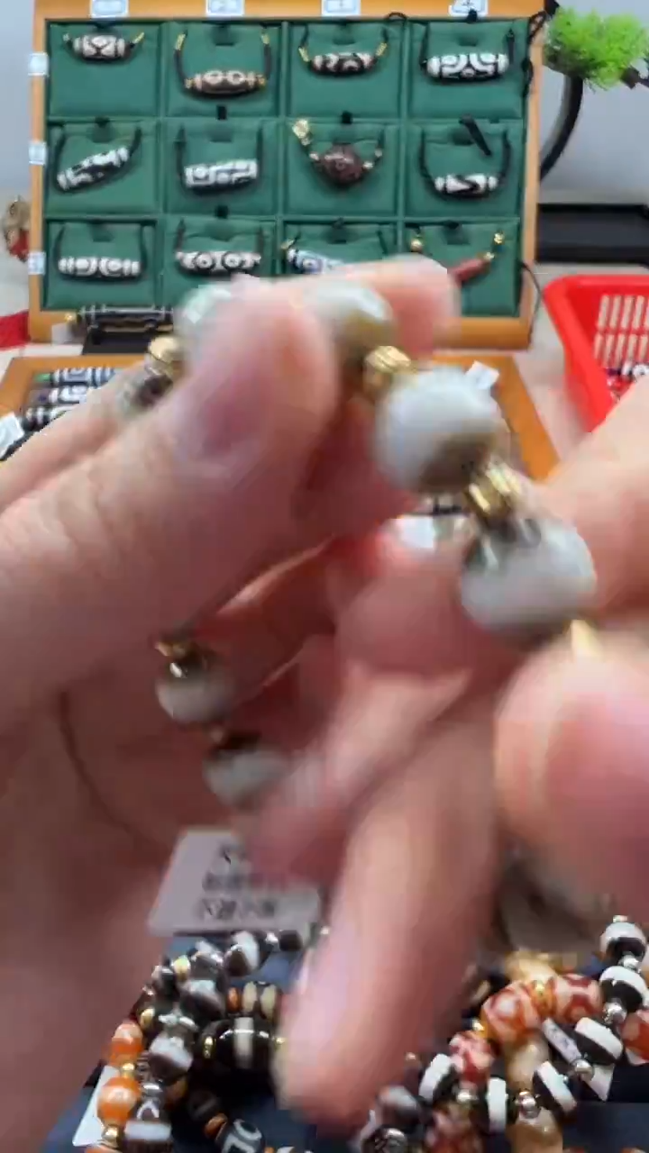 玛瑙/玉髓（覆膜）颈饰合金237（微瑕）