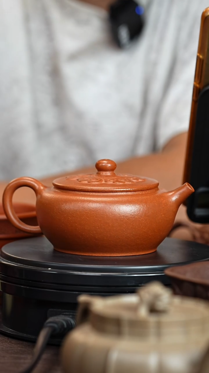 茶壶紫砂原矿手工紫砂壶降坡