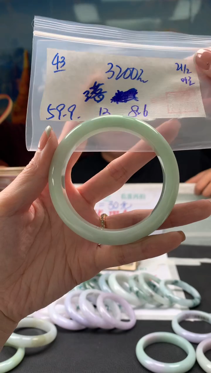 【闪购商品】翡翠手镯未镶嵌翡翠手镯 下单联系小耳机#43