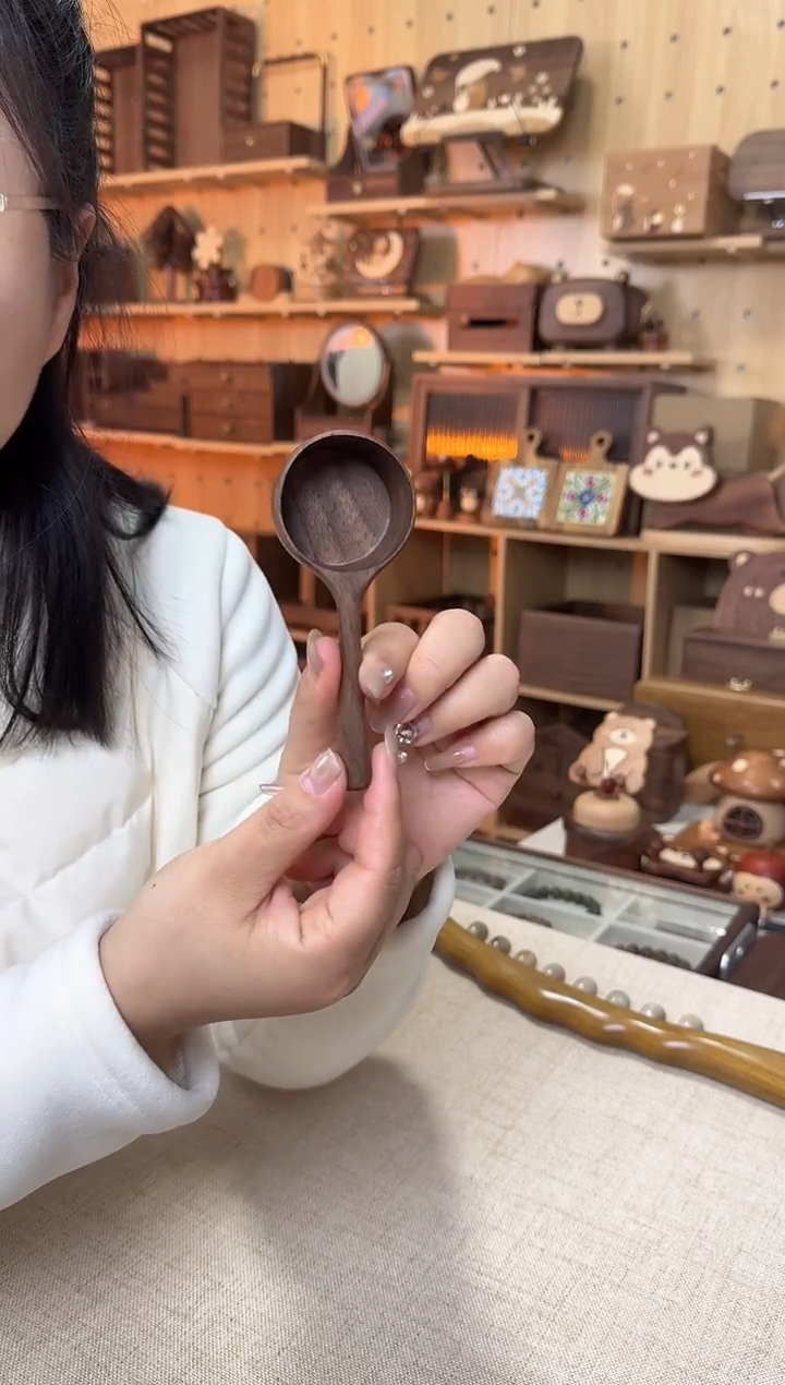 木北美黑胡桃勺子