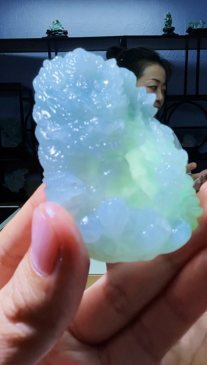 【闪购商品】定制翡翠未镶嵌毛货01310036