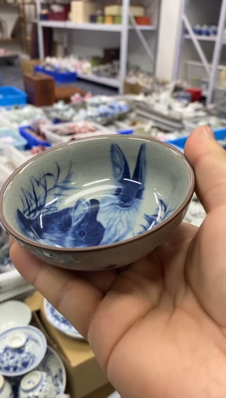 摆件陶景德陶瓷茶具容量约80