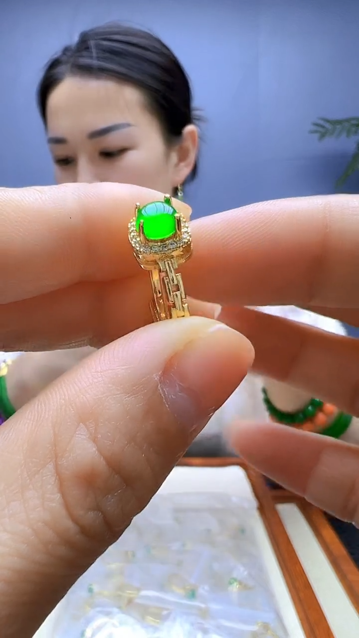 静柏diy严选颈饰方糖戒指