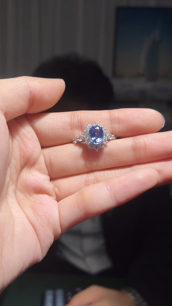 银S925镶嵌其他坦桑石（扎德严选）