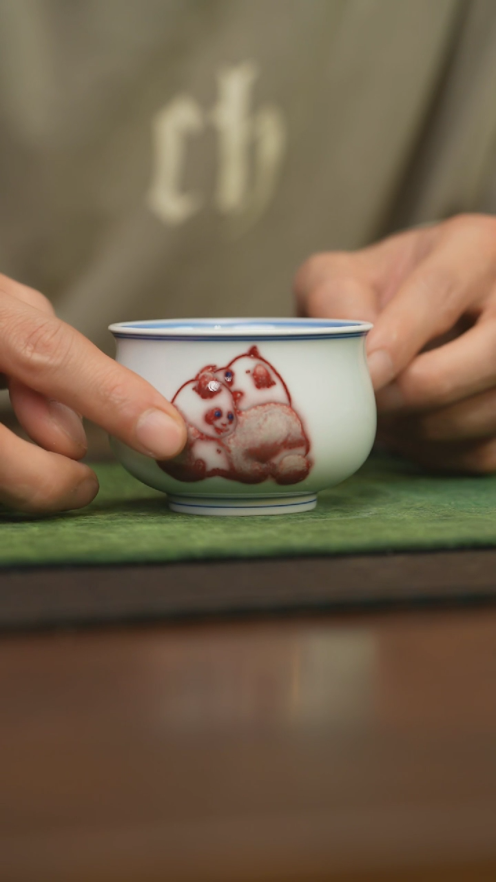 【闪购商品】杯柴窑青花破价福利