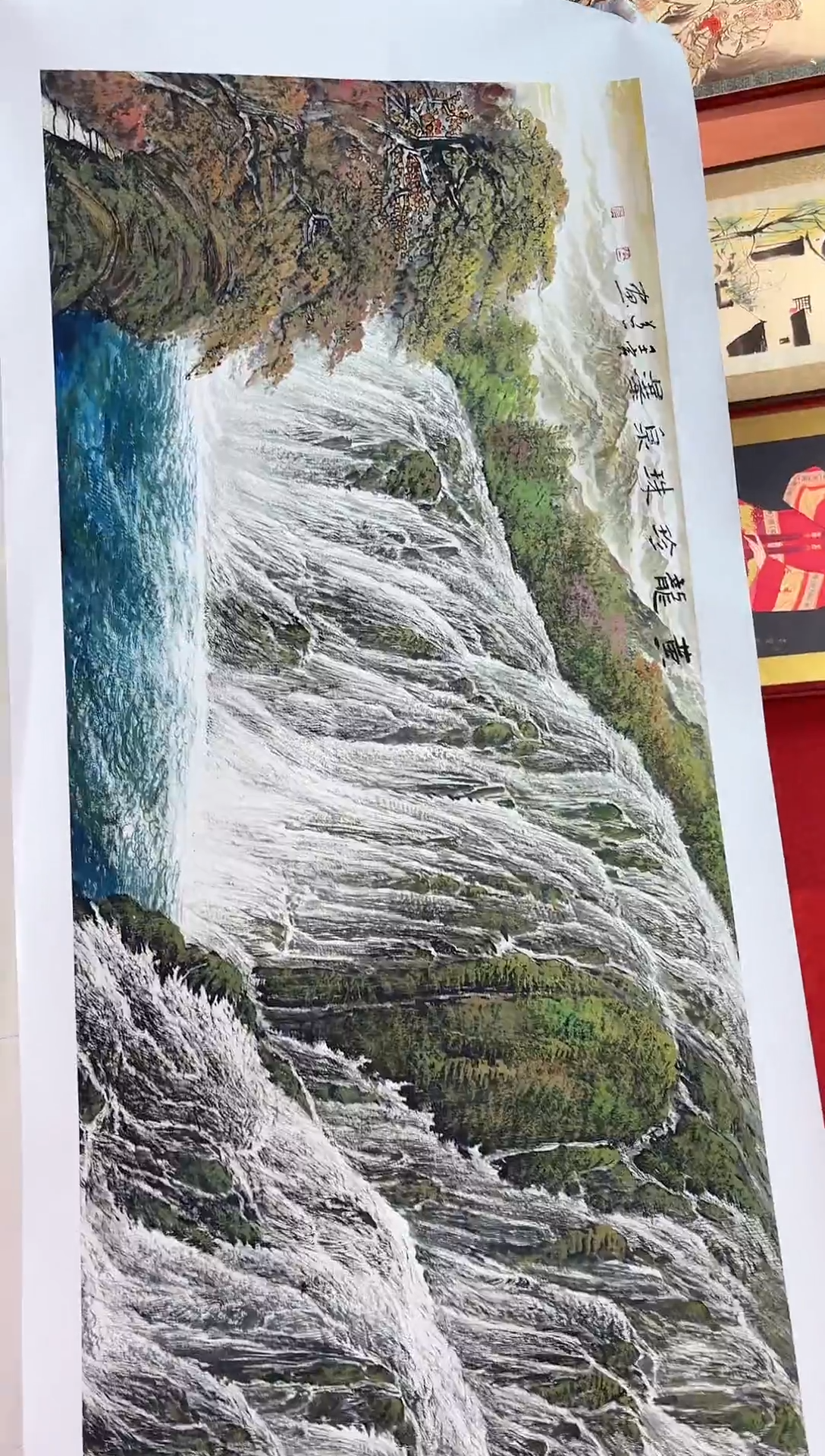 【闪购商品】国画画道一老师手绘作品D78