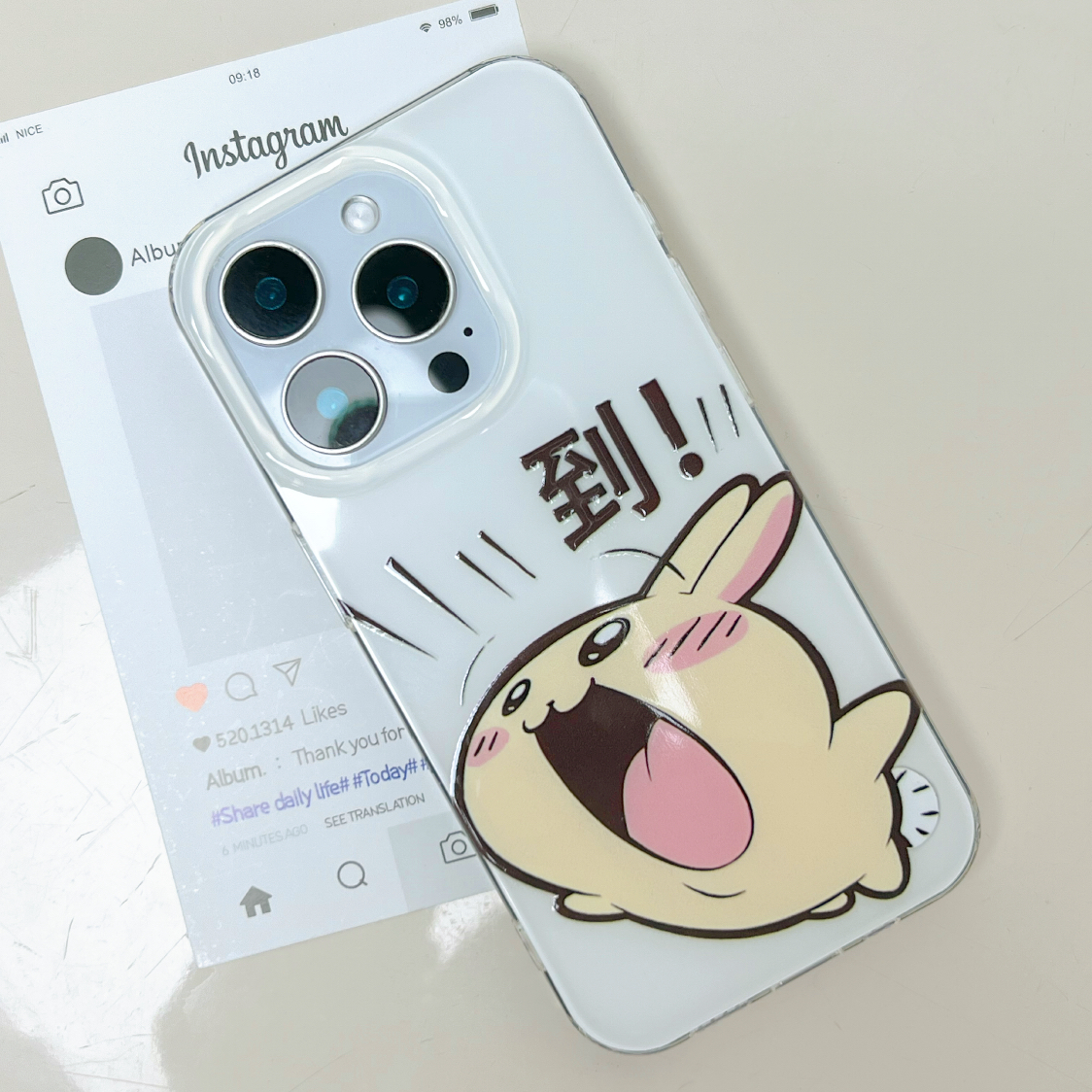 IMD手机壳可爱乌萨奇到！适用苹果16iPhone15华为小米oppovivo荣耀