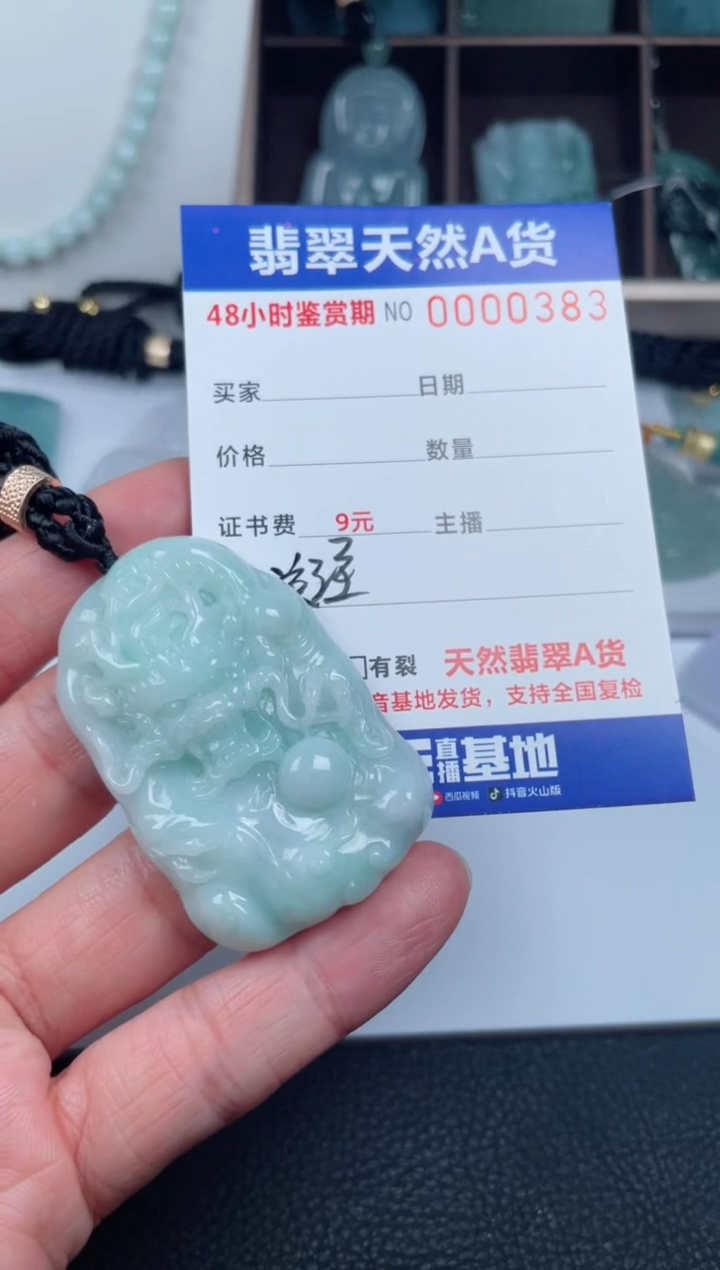 【闪购商品】翡翠颈饰未镶嵌         