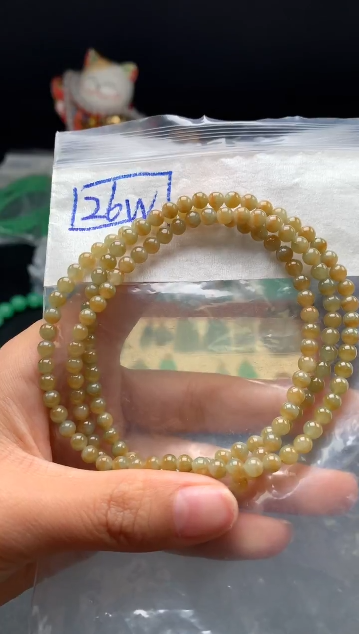 未镶嵌挂件翡翠33  卡4.4