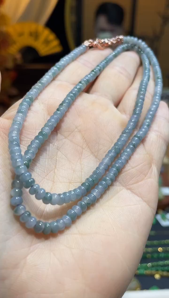 颈饰未镶嵌翡翠项链