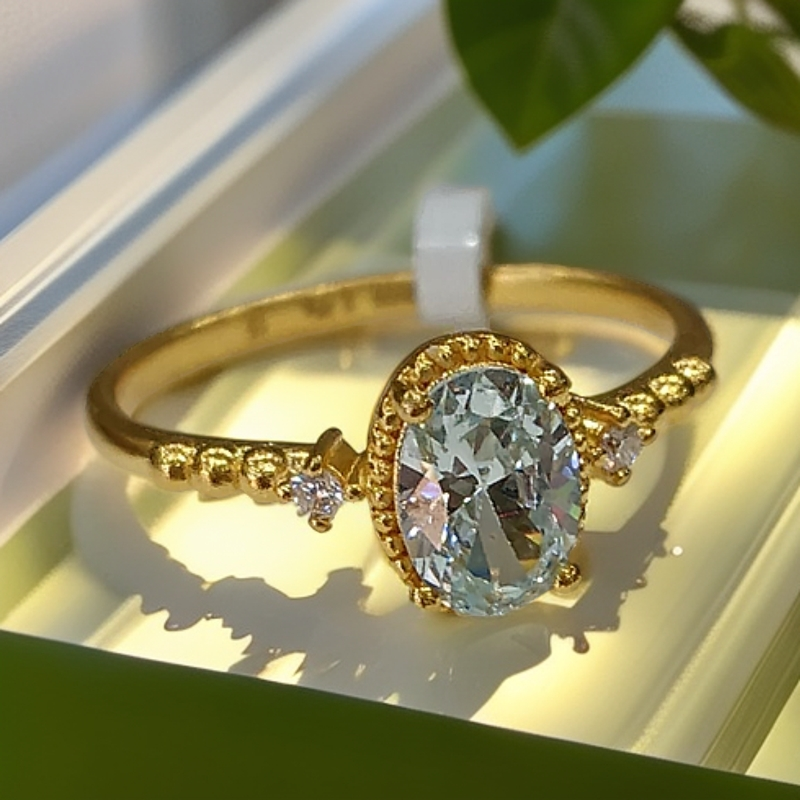 【双十一大优惠】镶嵌精致小巧可爱款有蔚蓝蔚紫蔚黄