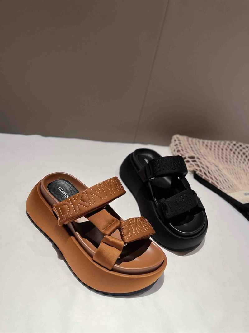 [十一] H时尚摩登软底两色百搭通勤休闲设计感拖鞋YS5176-43