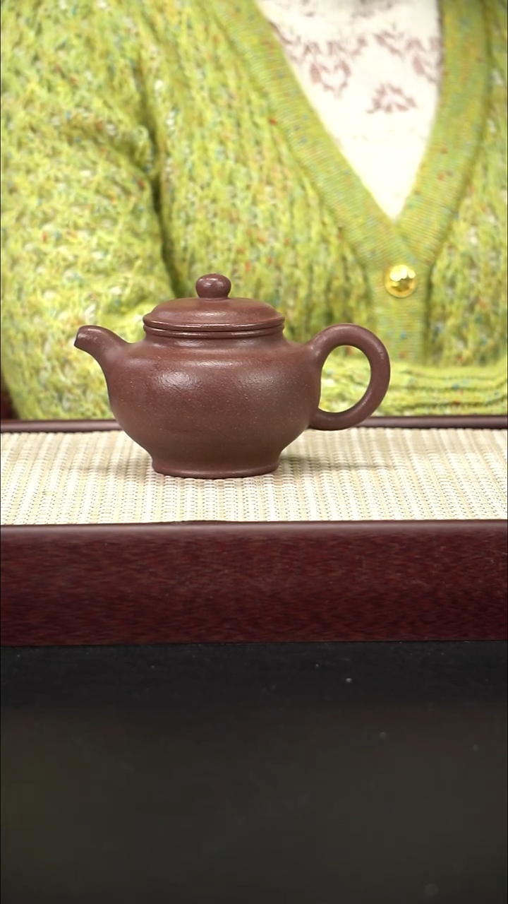 茶壶紫砂桃花泥 掇只   280cc