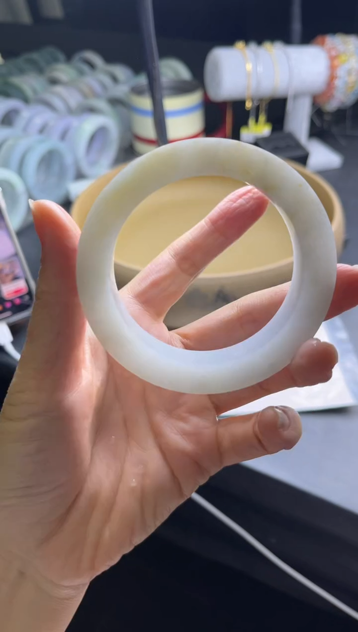 未镶嵌手镯定制翡翠翡翠手镯单样发一件