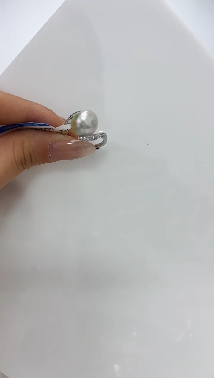 【闪购商品】海水珍珠DA银S925镶嵌吊坠 11 V2589