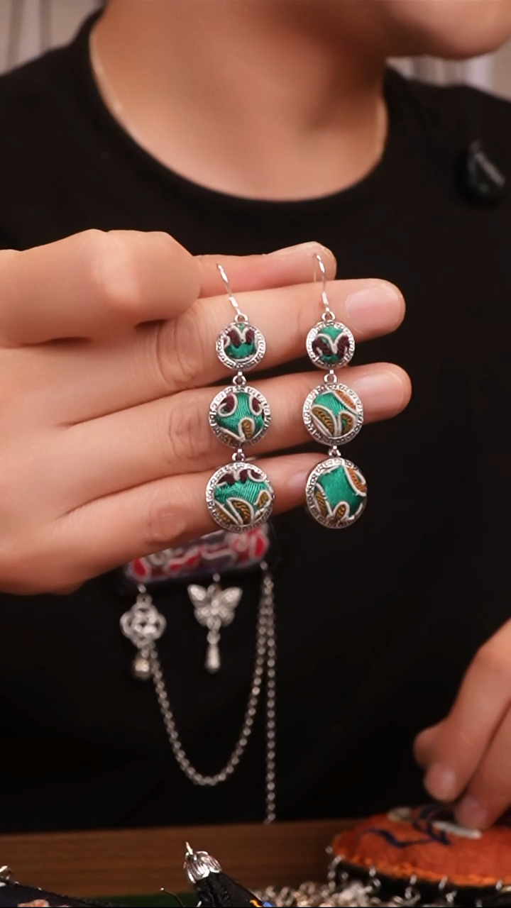 刺绣030 高吉文创  直播老绣