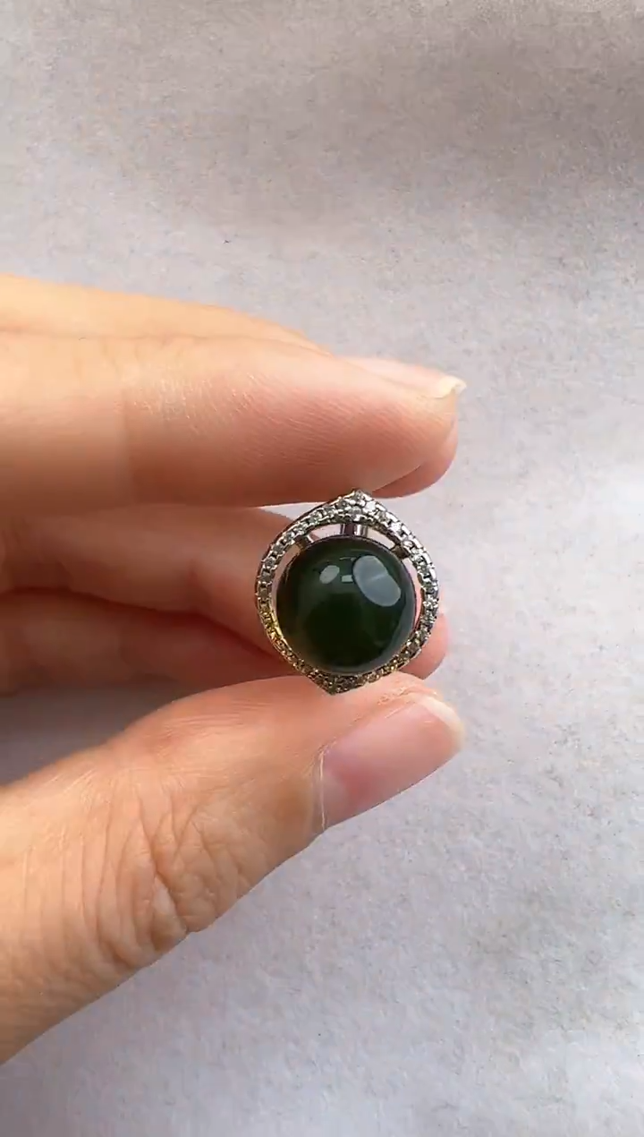 【闪购商品】未镶嵌琥珀裸石10313165-戒指