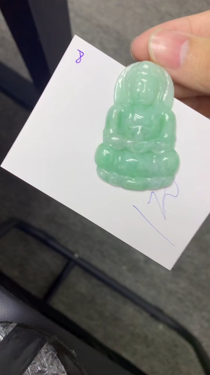 颈饰未镶嵌翡翠缅甸A货翡翠