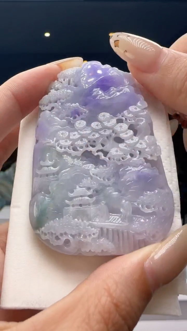 颈饰未镶嵌翡翠MM@@960Q3J22681