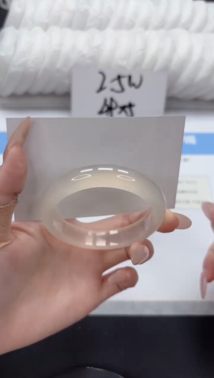 【闪购商品】石英质玉未镶嵌手镯A409-55.9