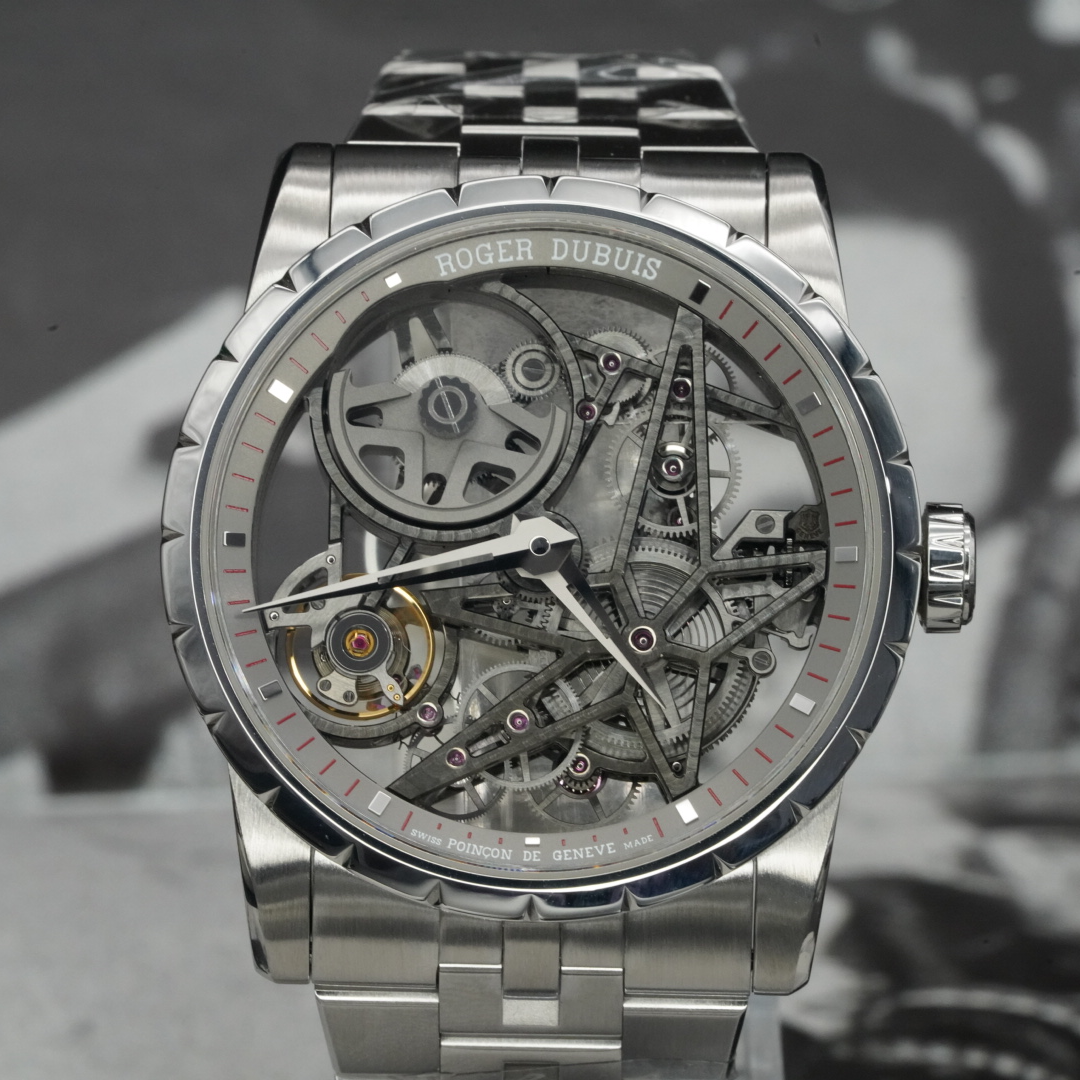 95新 ROGER DUBUIS/罗杰杜彼 单表王者系列0793限定腕表男士