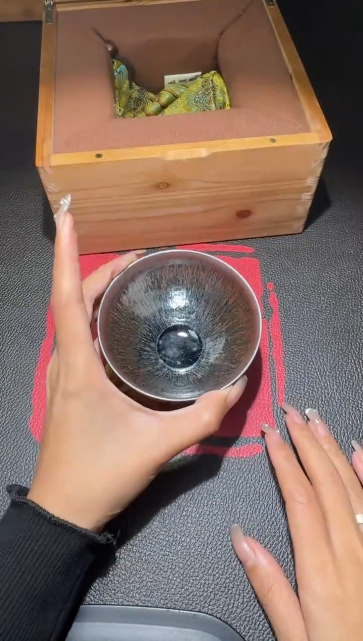 茶盏严柳忠龙窑柴烧77